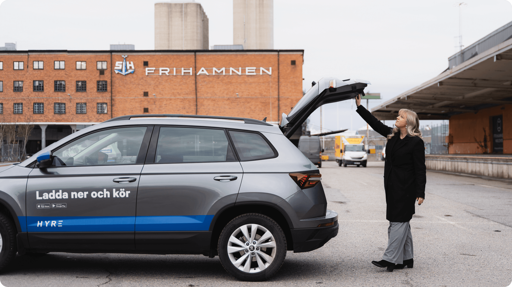 - I min roll som produktionsledare är logistik det som oftast kan ge mest huvudvärk. Hyre har varit en viktig partner ända sedan vi inledde vårt samarbete, säger Emelie.